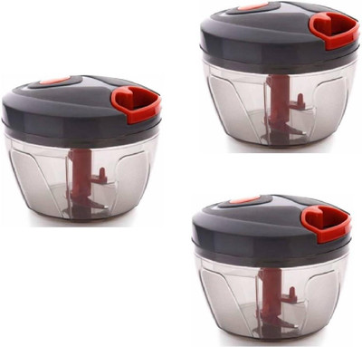 lvy and Lane Combo Of 3 Quick Vegetable Chopper Vegetable & Fruit Chopper(3 Chopper)