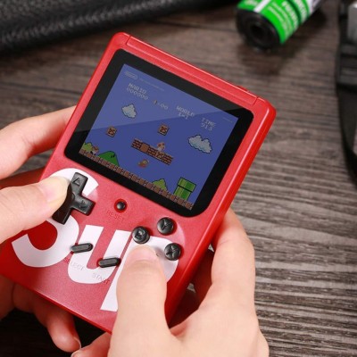 CHG SUP X Game Box 400 in One Handheld Game Console With Remote Controller & Can Con with 620(Red)