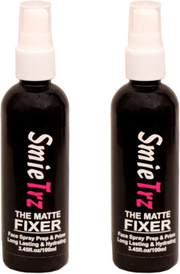 SMIETRZ The Matte Fixer Face Primer Spray Primer - 200 ml(2 Items in the set)