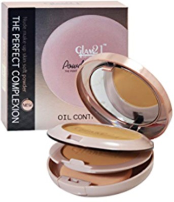 Glam21 POWDER PERFECT OIL-CONTROL Compact(Shade 03, 24 g)