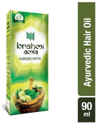 BAJAJ Herbal 90 ml Brahmi Amla Hair Oil, Liquid Hair Oil(90 ml)