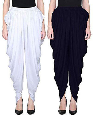 BDS CREATIONS Solid Rayon Women Harem Pants