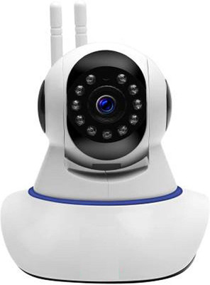 Zinzo Wifi Dual Antenna IP Smart Onvif Camera p2p MINI Wireless IP CCTV Surveillance Camera 720P Night Vision Dual Antenna Security Camera Security Camera Security Camera(64 GB, 1 Channel)