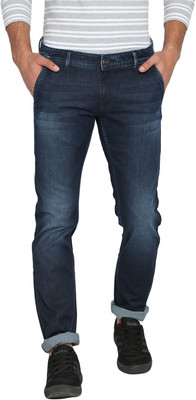 BASICS Skinny Men Dark Blue Jeans