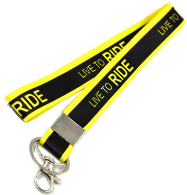 AFH Fabric Clothing Live to Ride Biker Racing Key Chain Key Chain