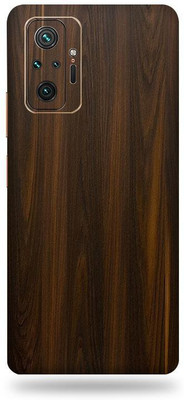 OggyBaba redmi note 10pro max, redmi note10 pro max Mobile Skin(Mahogany Wood With Matte Finish)