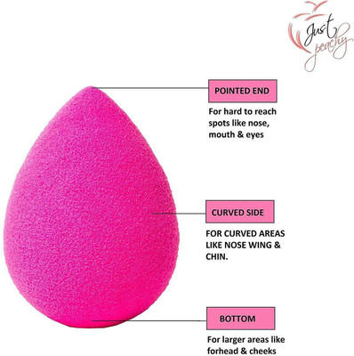 ACUTAS Free Makeup Foundation Sponge Blender Blending Cosmetic Puff (Multi Color)