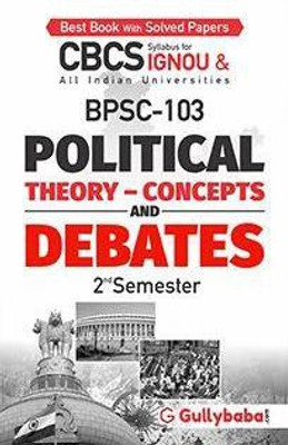 BPSC-103-Political Theory-Concepts Abd Debates(Paperback, Expert panel of Neeraj Publication)