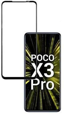 GDBUY Edge To Edge Tempered Glass for Poco X3 Pro(Pack of 1)