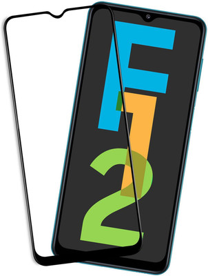 Mauval Edge To Edge Tempered Glass for Samsung Galaxy F12(Pack of 1)