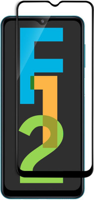 Mauval Edge To Edge Tempered Glass for Samsung Galaxy F12(Pack of 1)