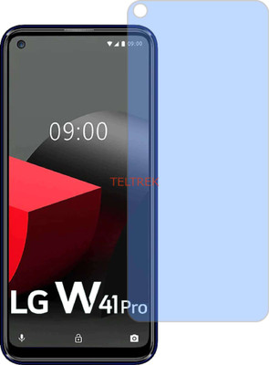 TELTREK Tempered Glass Guard for LG W41 PLUS (Impossible AntiBlue Light)(Pack of 1)