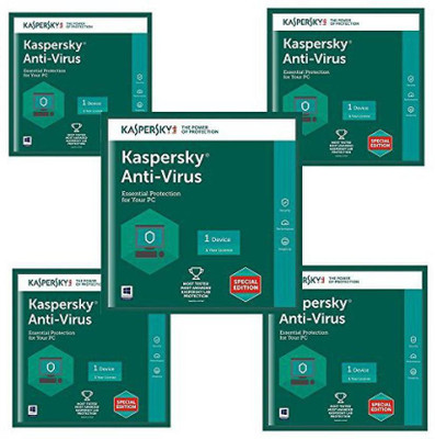 Kaspersky Anti-virus 5 User 1 Year (Renewal)(CD/DVD)