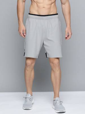 HRX by Hrithik Roshan Solid Men Grey Sports Shorts