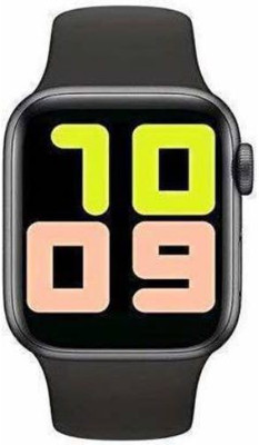 GUGGU QOB_414H T55 Series 5 Smart Watch Smartwatch(Black Strap, XL)