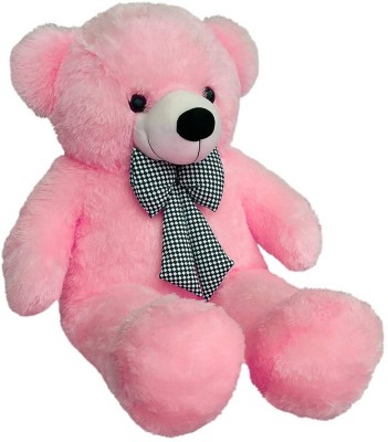 Lata 3 Feet Huggable Soft Stuff pink Teddy - 90 cm (pink)  - 90 cm(Multicolor)