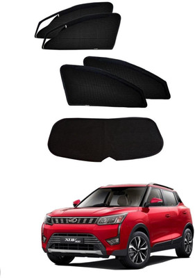 AuTO ADDiCT Side Window, Rear Window Sun Shade For Mahindra XUV 300(Black)