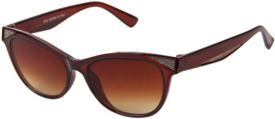 LOF Round Sunglasses(For Men & Women, Brown)