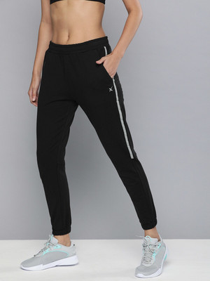 HRX by Hrithik Roshan Solid Women Black Track Pants