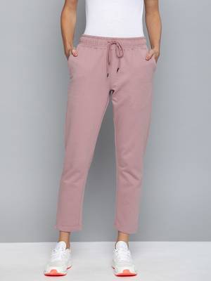 HARVARD Solid Women Pink Track Pants Price History