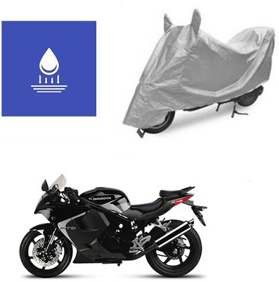 Pecko Two Wheeler Cover for Hyosung(GT250R, Silver)