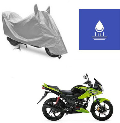 Atulit enterprises Two Wheeler Cover for Honda(CBF, Silver)