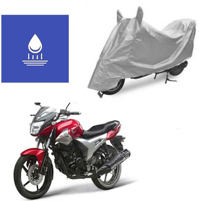 Pecko Two Wheeler Cover for Yamaha(SZ X, Silver)