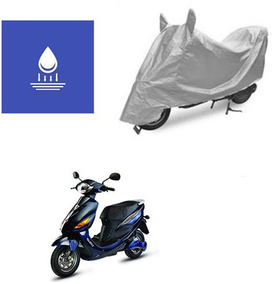 Pecko Two Wheeler Cover for Hero(Electric Cruz, Silver)
