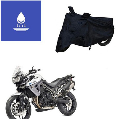 Feel heaven Two Wheeler Cover for Universal For Bike(Black)