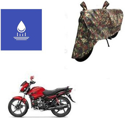 Pecko Two Wheeler Cover for Hero(Glamour FI, Multicolor)