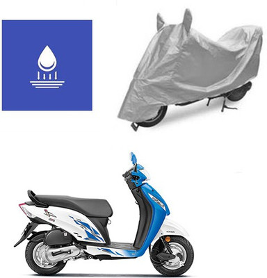 Pecko Two Wheeler Cover for Honda(Activa i, Silver)