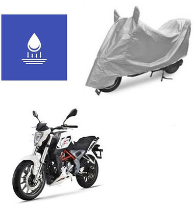 saanvi Two Wheeler Cover for DSK Benelli(TNT 25, Silver)