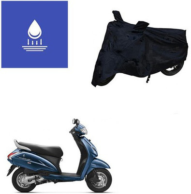 Pecko Two Wheeler Cover for Honda(Activa 3G, Black)