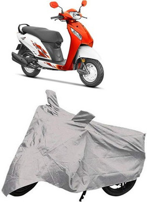 BHA Waterproof Two Wheeler Cover for Honda(Activa 4G, Silver)