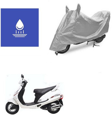 Pecko Two Wheeler Cover for Mahindra(Duro, Silver)