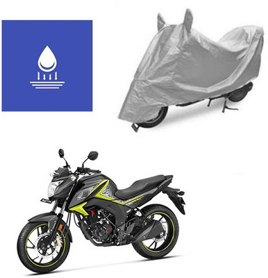 Pecko Two Wheeler Cover for Honda(CB Hornet 160, Silver)