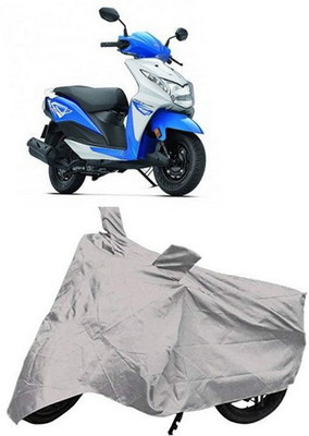 DARROR Waterproof Two Wheeler Cover for Honda(Dio, Silver)