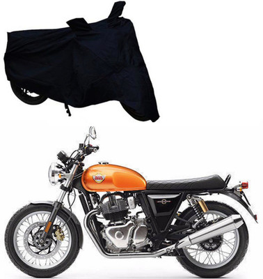 ABS AUTO TREND Two Wheeler Cover for Royal Enfield(Continental GT, Black)