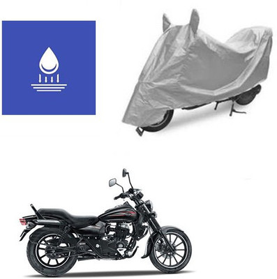 Pecko Two Wheeler Cover for Bajaj(Avenger 150 Street, Silver)