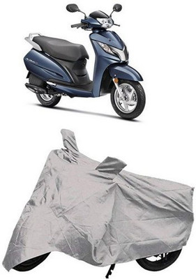 DARROR Waterproof Two Wheeler Cover for Honda(Activa 125, Silver)