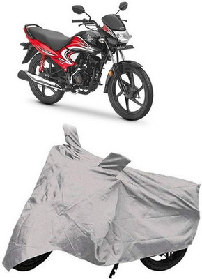 CSC CRAFT Waterproof Two Wheeler Cover for Honda(Dream Yuga, Silver)