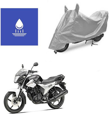 Pecko Two Wheeler Cover for Yamaha(SZ R, Silver)
