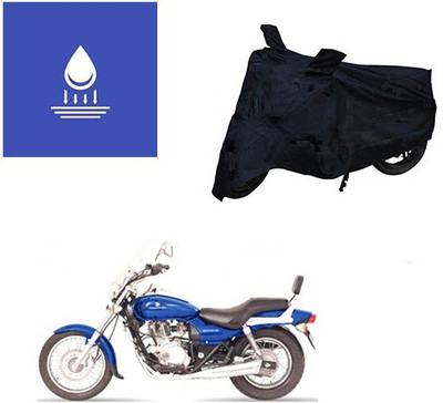 Pecko Two Wheeler Cover for Bajaj(Avenger, Black)