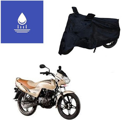 Pecko Two Wheeler Cover for LML(Freedom, Black)