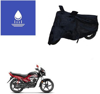 Feel heaven Two Wheeler Cover for Honda(Dream Yuga, Black)