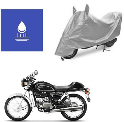 Pecko Two Wheeler Cover for Hero(Splendor Pro Classic, Silver)