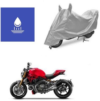 Pecko Two Wheeler Cover for Ducati(Monster 795, Silver)