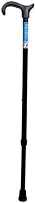 KENKO mobility TYPE CANE HANDLE , ZED BLACK , HEIGHT ADJUSTABLE WALKING STICK UNIVERSAL Walking Stick