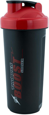 Trueware 700 ml Plastic Shaker(Pack of 1, Red)