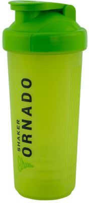 Trueware 700 ml Plastic Shaker(Pack of 1, Green)
